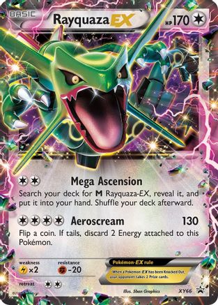 Rayquaza EX XY66 - Holofoil XY Promos