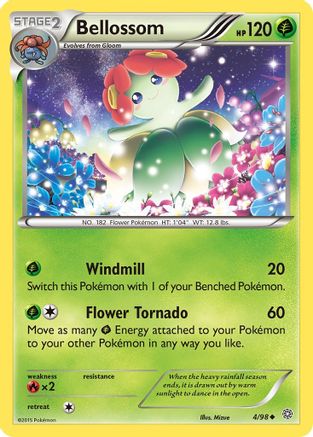 Bellossom 004/98 - XY Ancient Origins