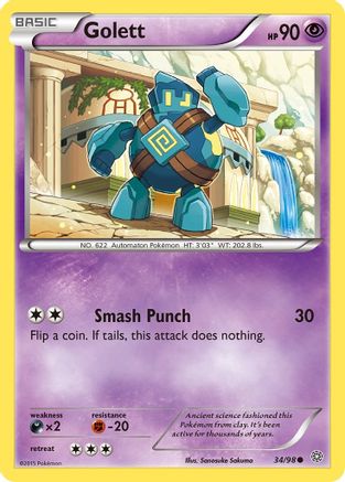 Golett 034/98 - XY Ancient Origins