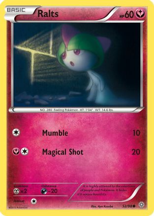 Ralts 052/98 - Reverse Holofoil XY Ancient Origins