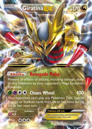 Giratina EX 057/98 - Holofoil XY Ancient Origins