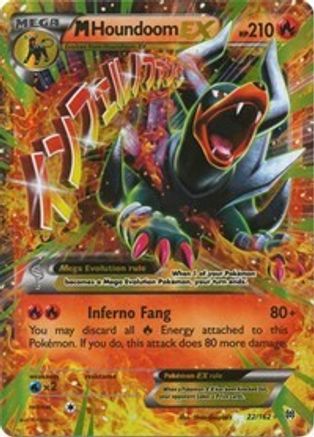 M Houndoom EX 022/162 - Holofoil XY BREAKthrough