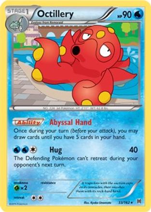 Octillery 033/162 - Holofoil XY BREAKthrough