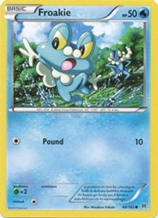 Froakie 046/162 - Reverse Holofoil XY BREAKthrough