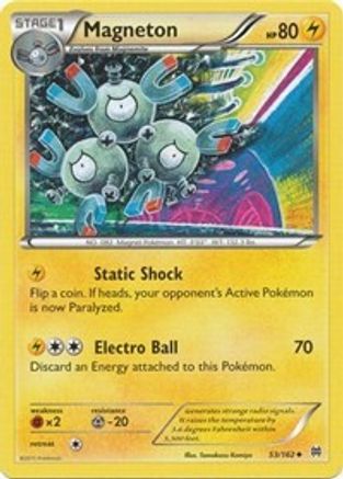 Magneton 053/162 - Reverse Holofoil BREAKthrough