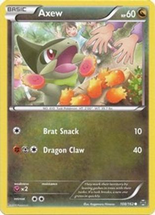 Axew 108/162 XY BREAKthrough