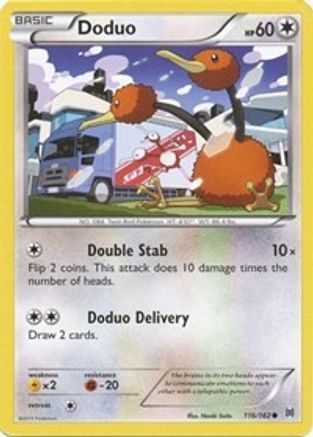 Doduo 116/168 XY BREAKthrough