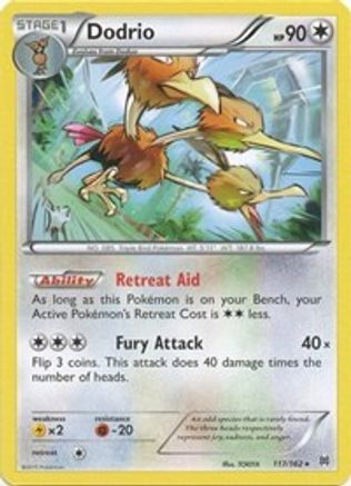 Dodrio 117/162 - Reverse Holofoil XY BREAKthrough