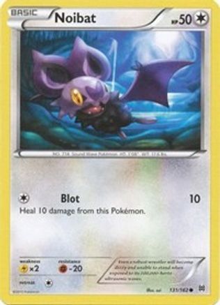 Noibat 131/162 - Reverse Holofoil XY BREAKthrough