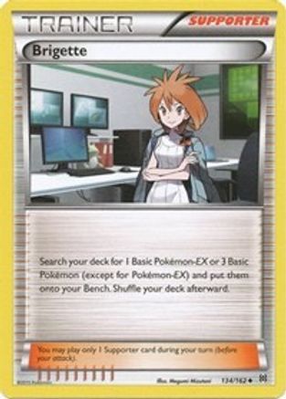 Brigette 134/162 - Reverse Holofoil XY BREAKthrough