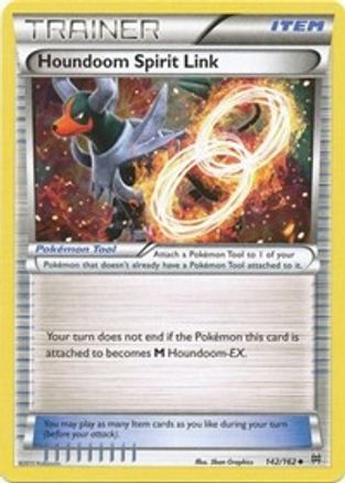 Houndoom Spirit Link 142/162 - Reverse Holofoil XY BREAKthrough