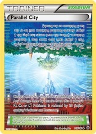 Parallel City 145/162 - Reverse Holofoil XY BREAKthrough