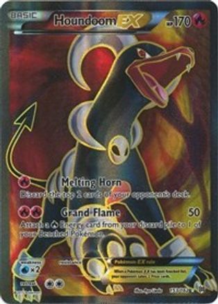 Houndoom EX (Full Art) 153/162 - Holofoil XY BREAKthrough