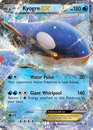 Kyogre EX XY41 - Holofoil XY Promos