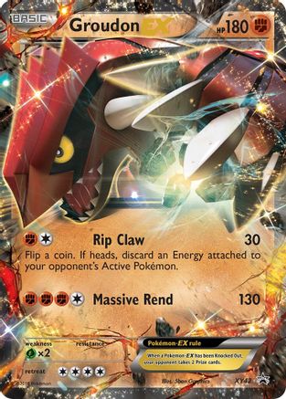 Groudon EX XY42 - Holofoil XY Promos