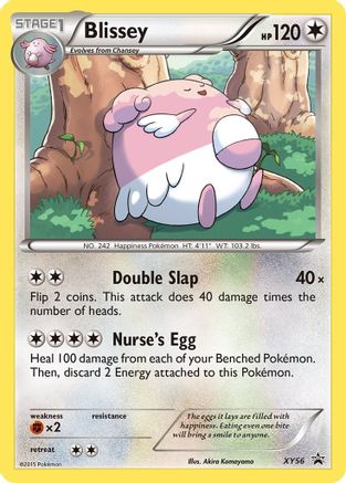 Blissey XY56 - Holofoil XY Promos
