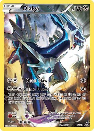 Dialga (Full Art Promo) XY77 - Holofoil XY Promos