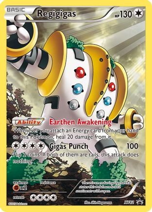 Regigigas (Full Art Promo) XY82 - Holofoil XY Promos
