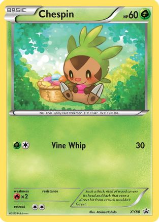 Chespin (Collector Chest) XY88 - Holofoil XY Promos