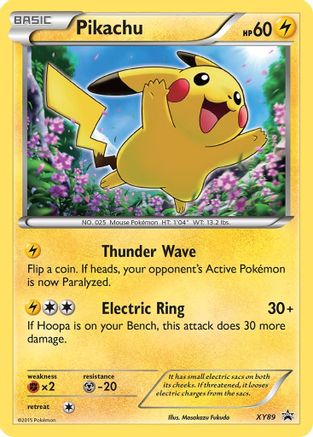 Pikachu (Collector Chest) XY89 - Holofoil XY Promos