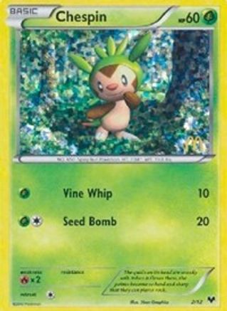 Chespin 002/12 - Holofoil McDonalds Promos 2014