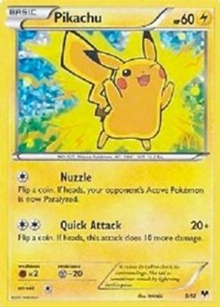 Pikachu 005/12 - Holofoil McDonalds Promos 2014