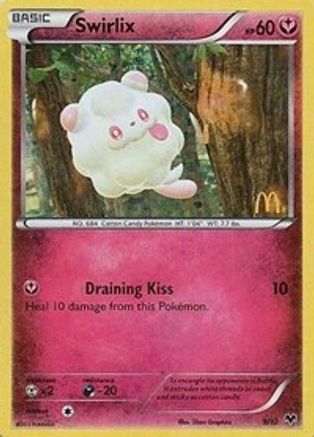 Swirlix 009/12 - Holofoil McDonalds Promos 2014