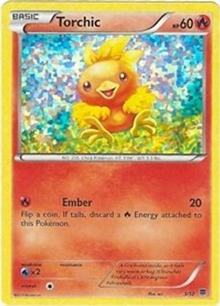 Torchic 003/12 - Holofoil McDonalds Promos 2015