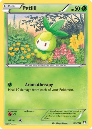 Petilil 007/122 - Reverse Holofoil XY BREAKpoint