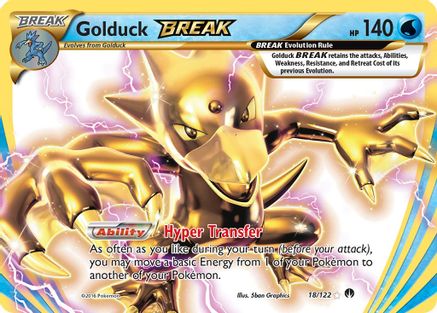Golduck BREAK 018/122 - Holofoil XY BREAKpoint
