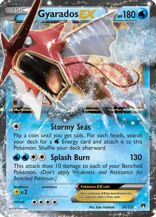 Gyarados EX 026/122 - Holofoil XY BREAKpoint