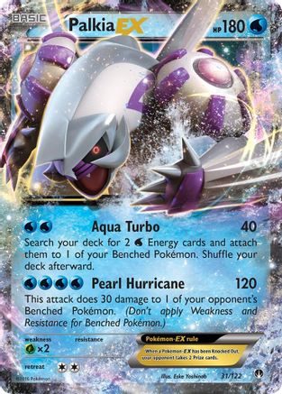 Palkia EX 031/122 - Holofoil XY BREAKpoint