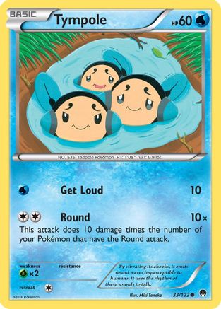 Tympole 033/122 - Reverse Holofoil XY BREAKpoint