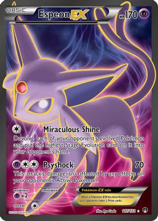 Espeon EX (Full Art) 117/122 - Holofoil XY BREAKpoint