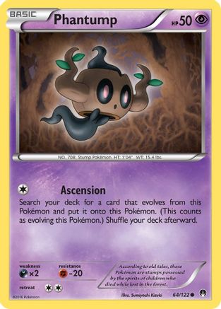 Phantump 064/122 - Reverse Holofoil XY BREAKpoint