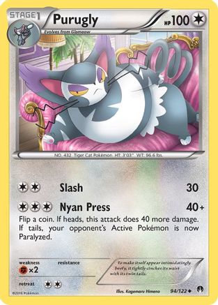 Purugly 094/122 - XY BREAKpoint