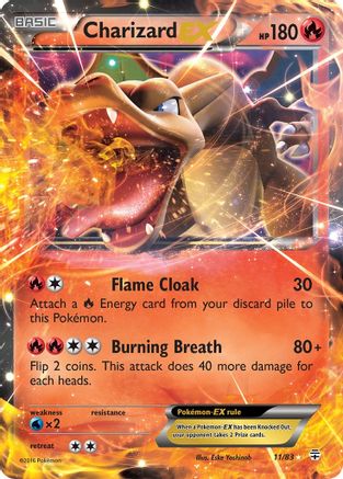 Charizard EX 011/83 - Holofoil Generations