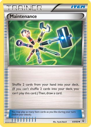 Maintenance 064/83 - Reverse Holofoil Generations
