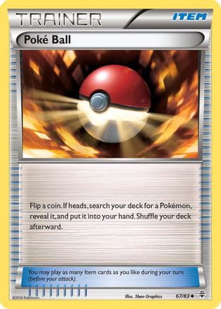 Poke Ball 067/83 - Reverse Holofoil Generations
