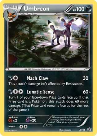 Umbreon XY96 - Holofoil XY Promos