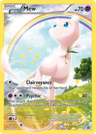 Mew XY110 - Holofoil XY Promos