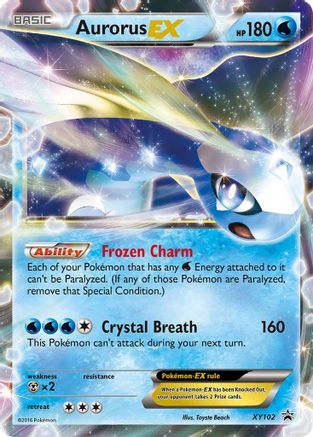 Aurorus EX XY102 - Holofoil XY Promos