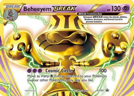 Beheeyem BREAK XY135 - Holofoil XY Promos