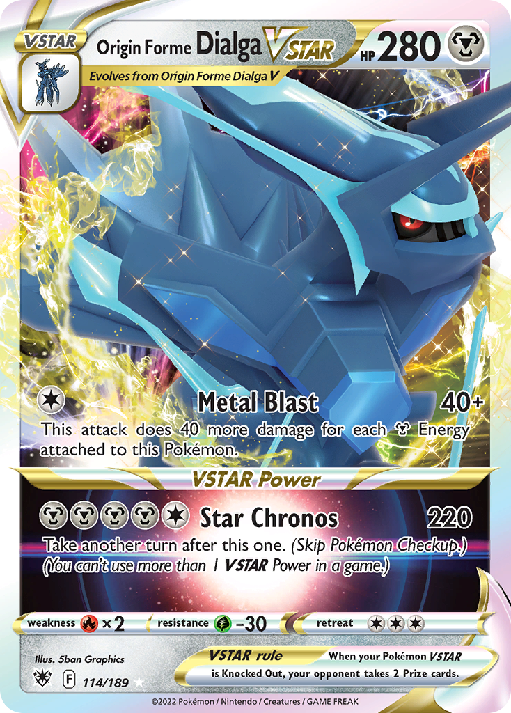 Origin Forme Dialga VSTAR 114/189 - Holofoil Astral Radiance