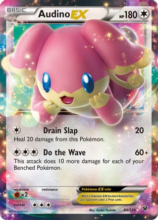 Audino EX 084/124 - Holofoil XY Fates Collide