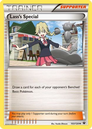Lass's Special 103/124 - XY Fates Collide