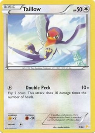 Taillow 007 XY Trainer Kit Pikachu Libre & Suicune