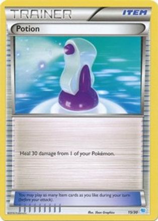 Potion (15 (15 - Suicune Deck) 015 XY Trainer Kit Pikachu Libre & Suicune