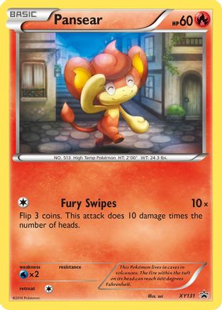 Pansear XY131 - Holofoil XY Promos