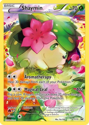 Shaymin XY115 - Holofoil XY Promos